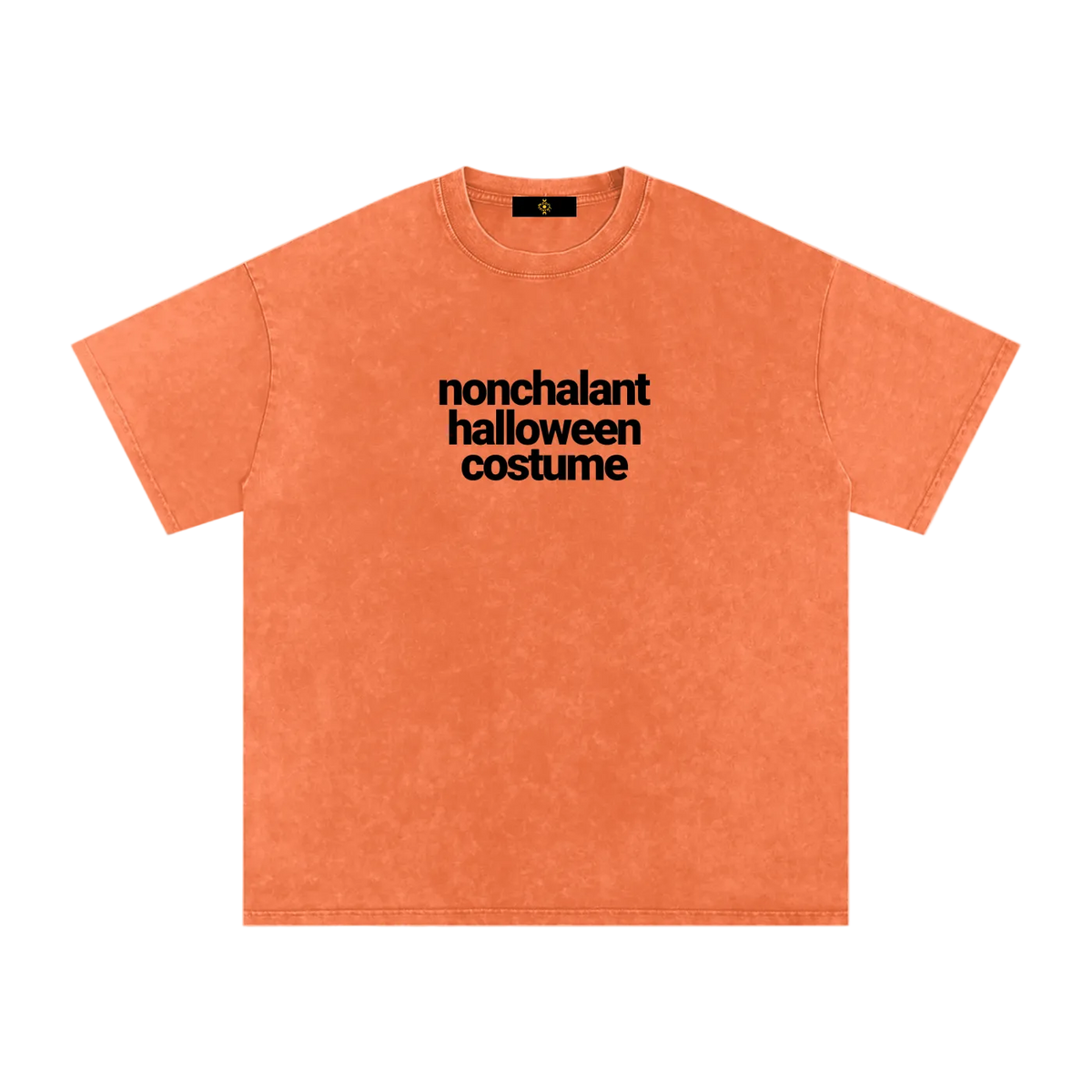 Nonchalant Halloween Costume Oversize Cotton T-Shirt