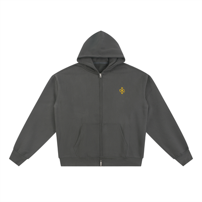 DualMoon Fleece Zip Hoodie