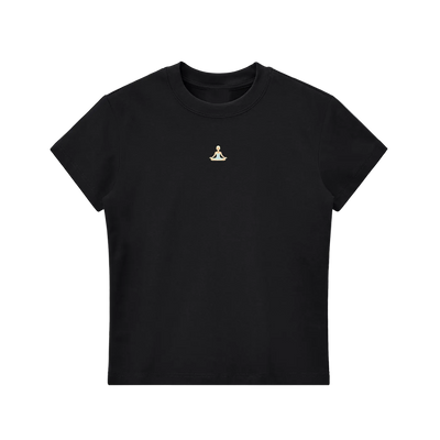 Yoga Zen Bodycon Crewneck T-Shirt