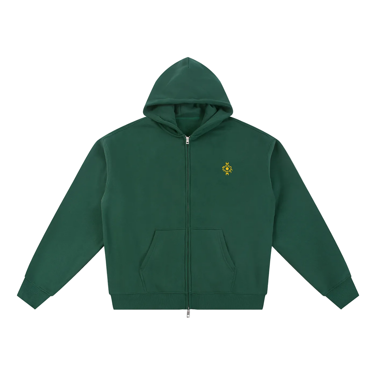 DualMoon Fleece Zip Hoodie