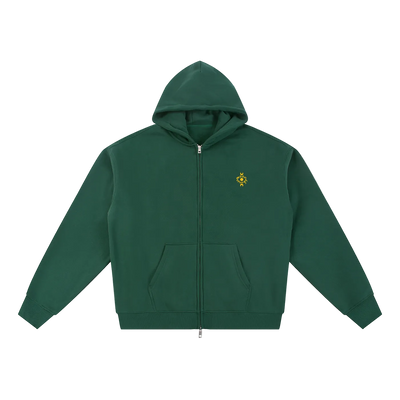 DualMoon Fleece Zip Hoodie