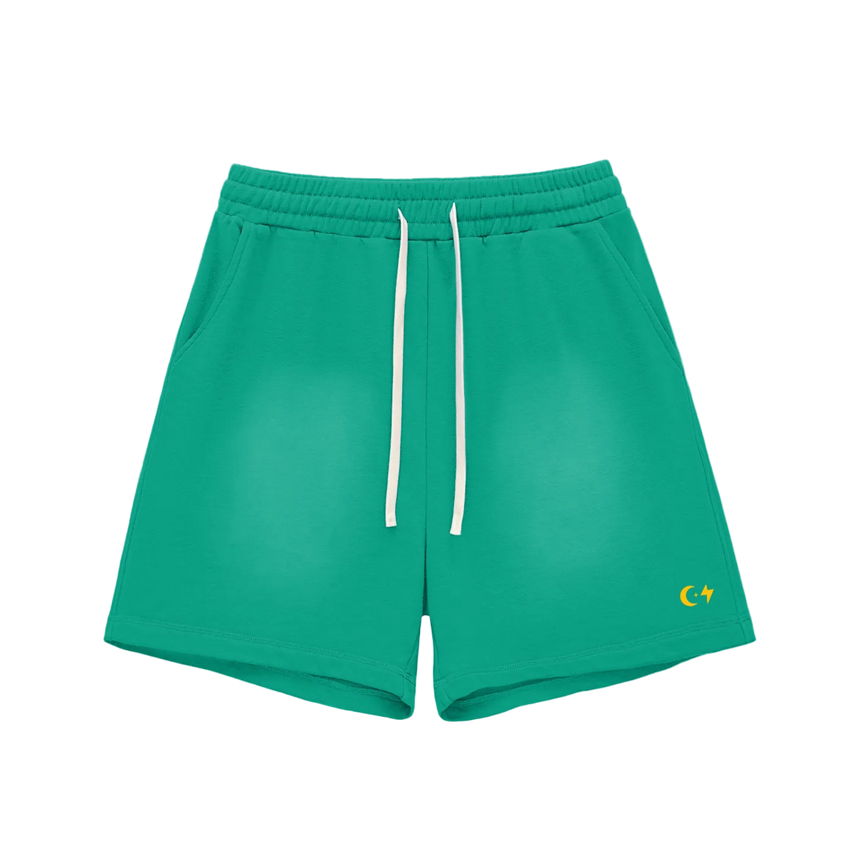 Moon+Energy Sun-Fade Cotton Shorts
