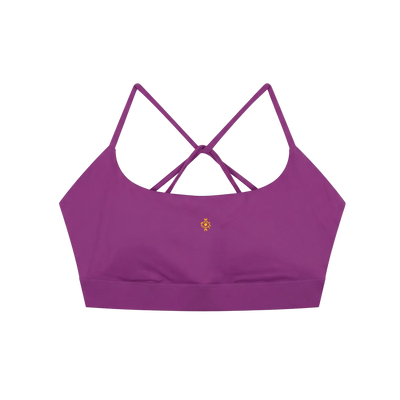 Strappy Criss Cross Yoga Sports Bra