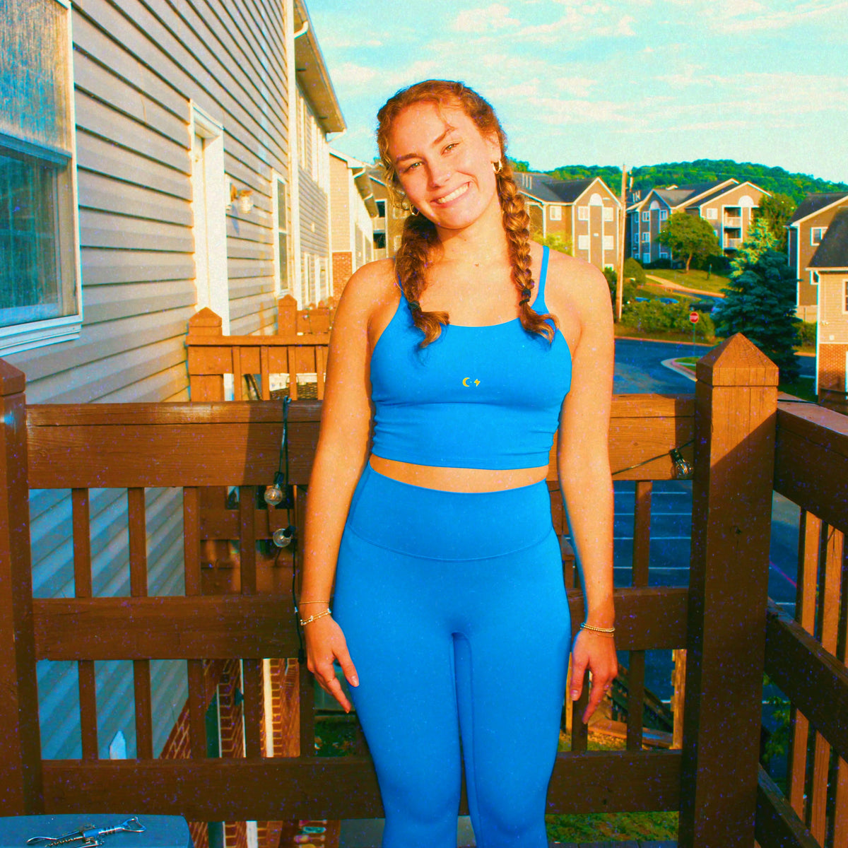 Women's Solid High Rise Yoga Leggings
