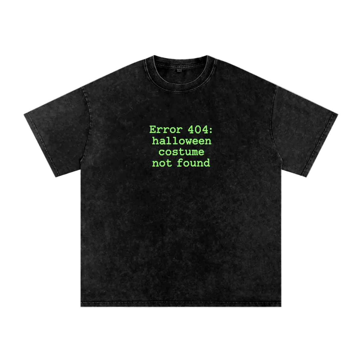 ERROR 404 Oversized Cotton T-Shirt