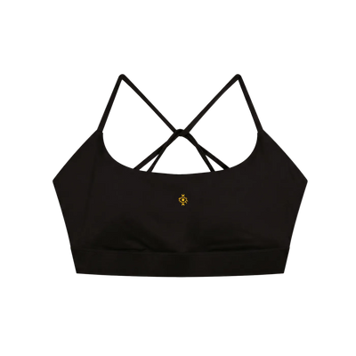 Strappy Criss Cross Yoga Sports Bra