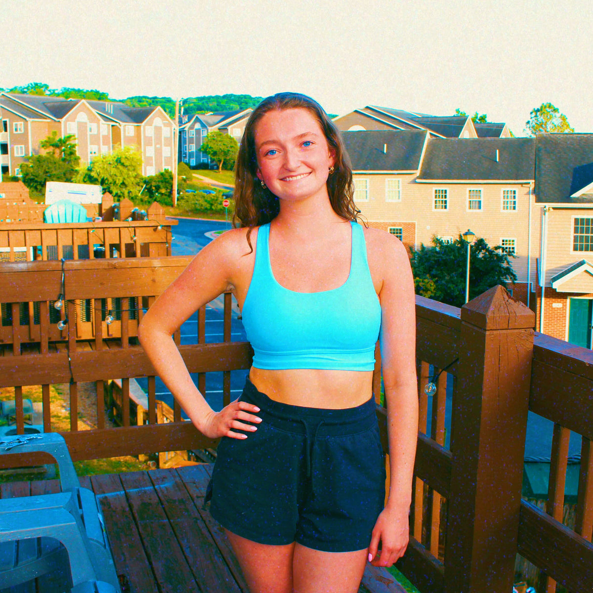 Lizzie Strappy Criss-Cross Sports Bra
