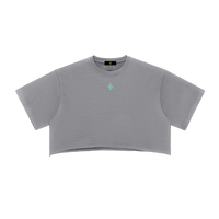 DualMoon Snow Washed Crop Top