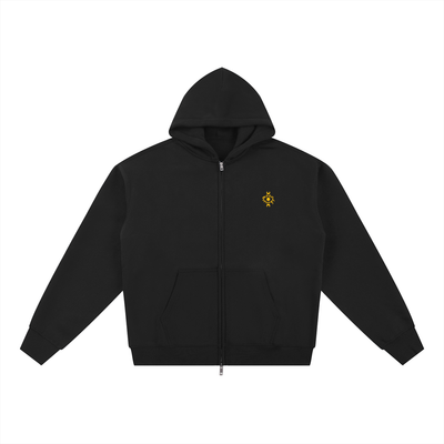 DualMoon Fleece Zip Hoodie