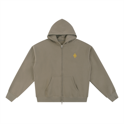 DualMoon Fleece Zip Hoodie
