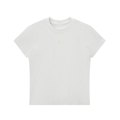 Yoga Zen Bodycon Crewneck T-Shirt