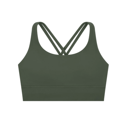 Lizzie Strappy Criss-Cross Sports Bra