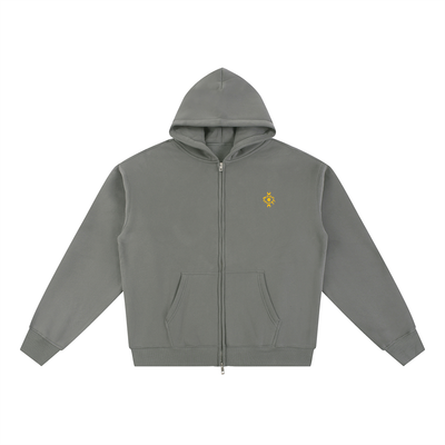 DualMoon Fleece Zip Hoodie