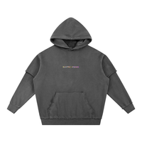 Electric Dreams 2 Layer Cotton Hoodie