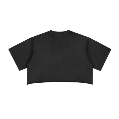 DualMoon Snow Washed Crop Top