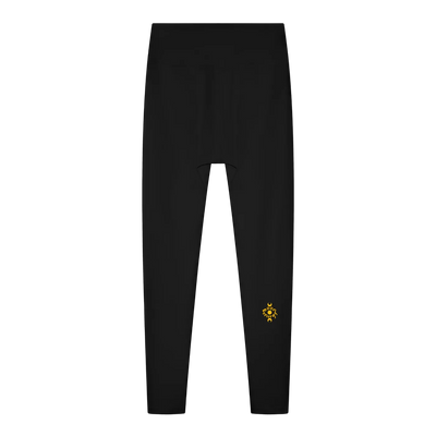 Women's Solid High Rise Yoga Leggings