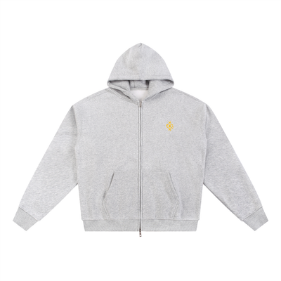 DualMoon Fleece Zip Hoodie