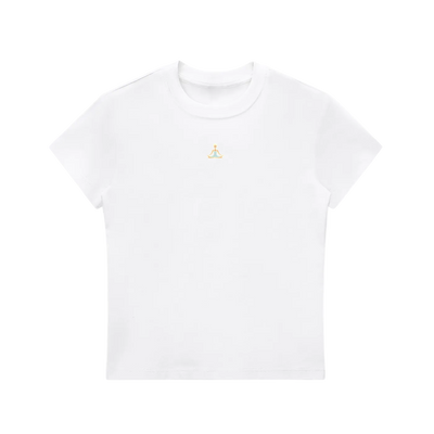 Yoga Zen Bodycon Crewneck T-Shirt