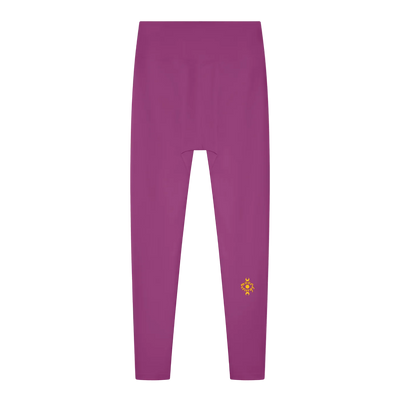 Women's Solid High Rise Yoga Leggings